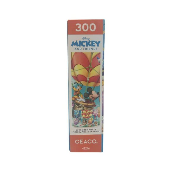 Ceaco Disney Mickey and Friends Hot Air Balloon Race Jigsaw Puzzle / 300 Pieces - Picture 3 of 4